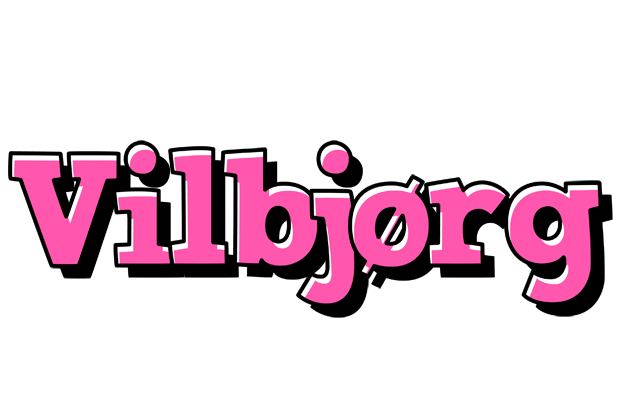 Vilbjørg girlish logo