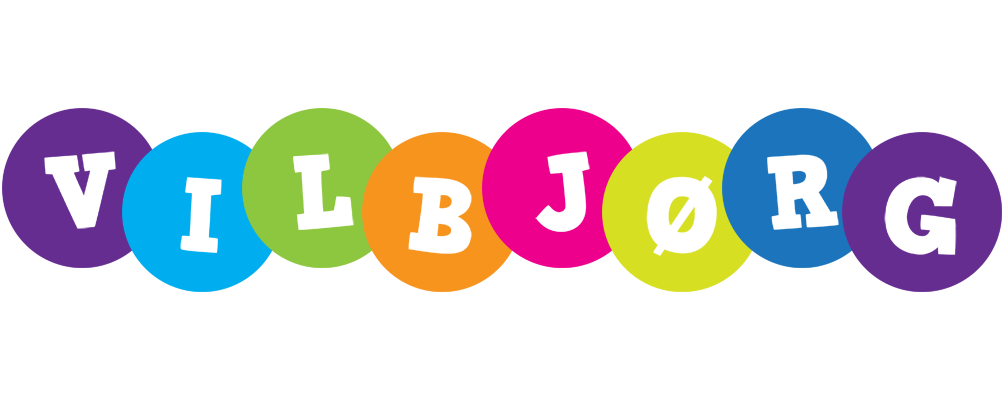 Vilbjørg happy logo