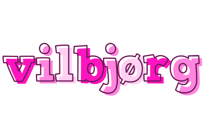 Vilbjørg hello logo