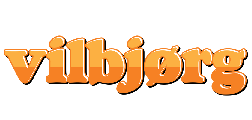 Vilbjørg orange logo