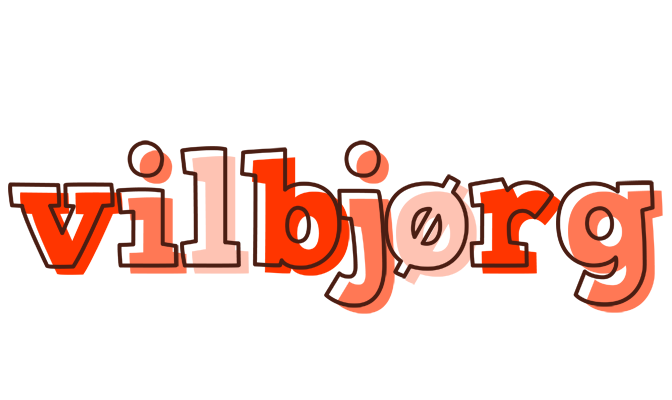 Vilbjørg paint logo