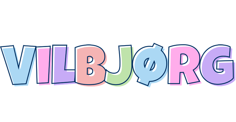 Vilbjørg pastel logo