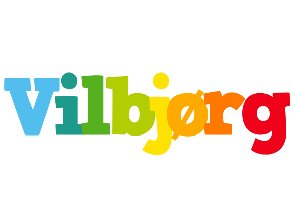 Vilbjørg rainbows logo