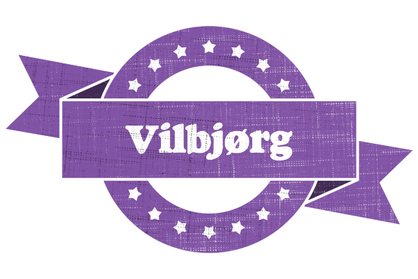Vilbjørg royal logo