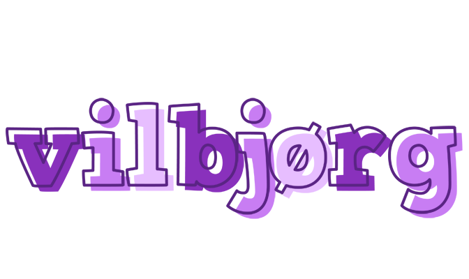 Vilbjørg sensual logo