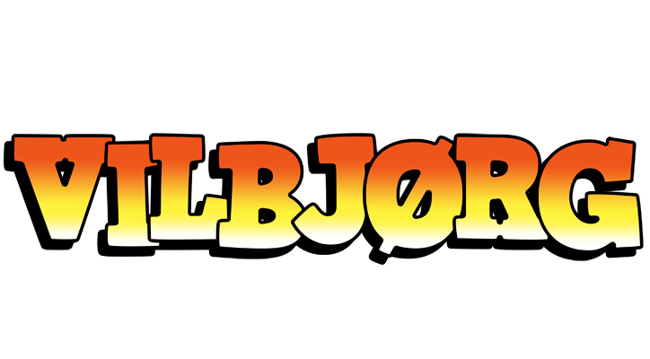 Vilbjørg sunset logo