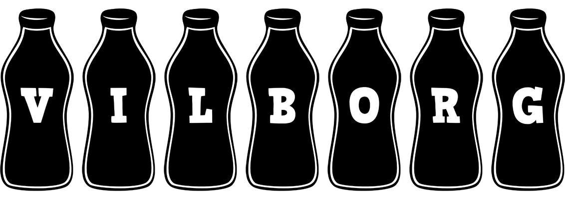 Vilborg bottle logo