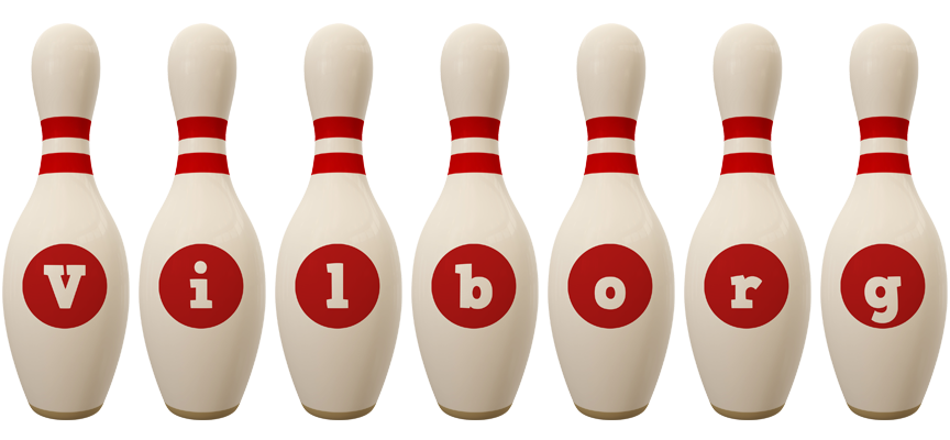 Vilborg bowling-pin logo