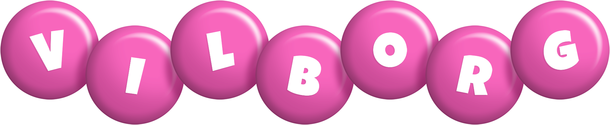 Vilborg candy-pink logo