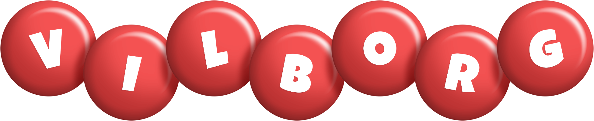 Vilborg candy-red logo