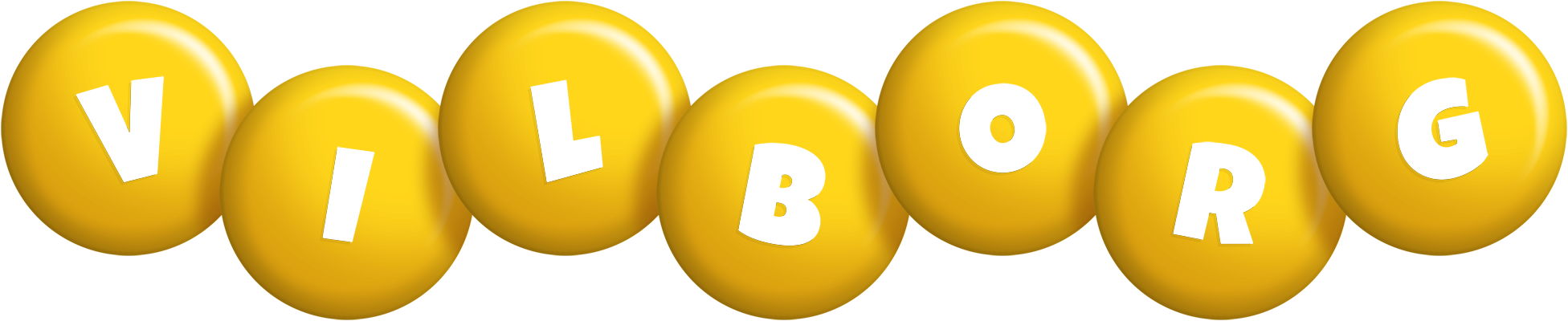 Vilborg candy-yellow logo