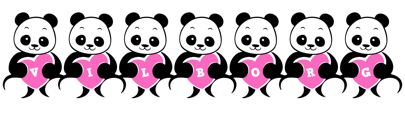 Vilborg love-panda logo