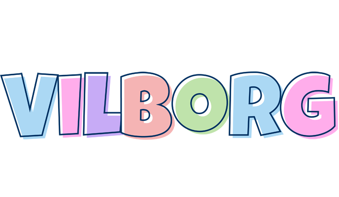Vilborg pastel logo