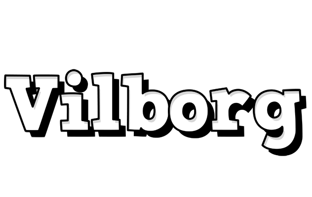Vilborg snowing logo
