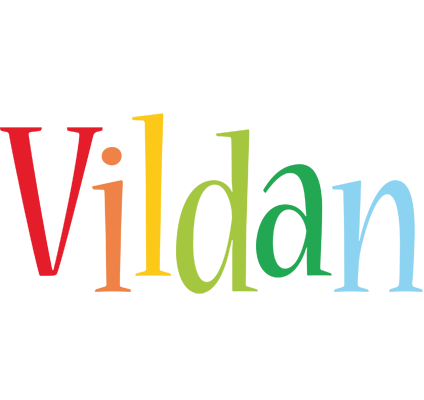 Vildan birthday logo