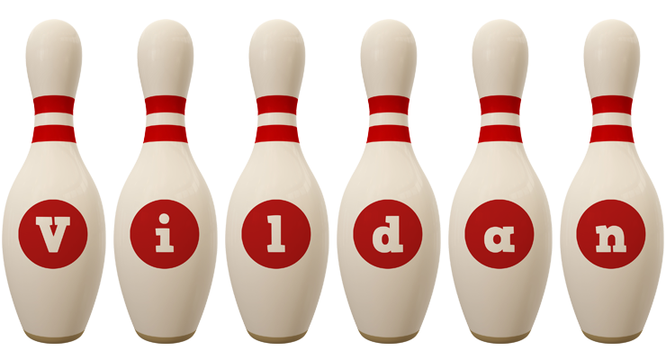 Vildan bowling-pin logo