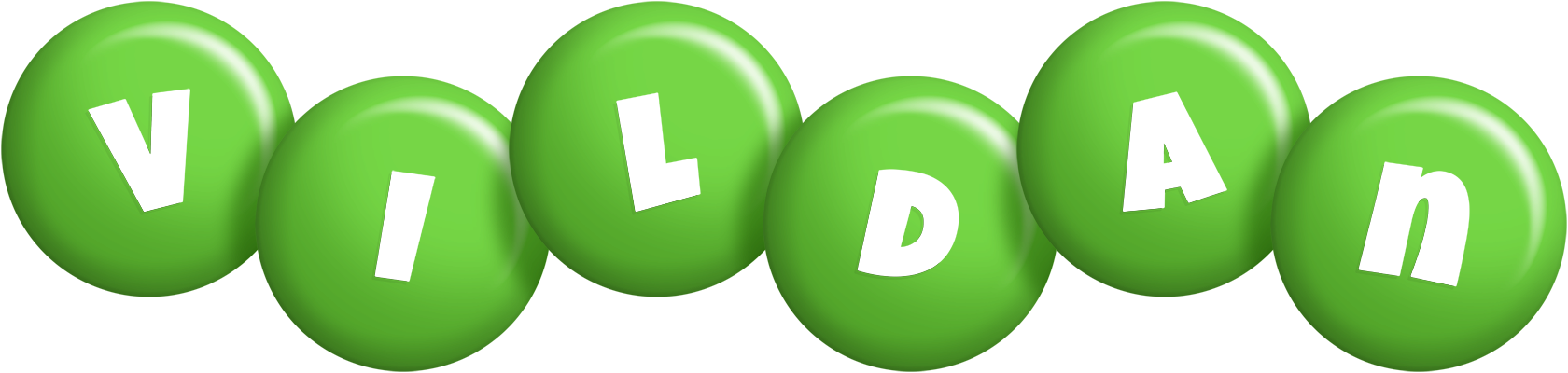 Vildan candy-green logo