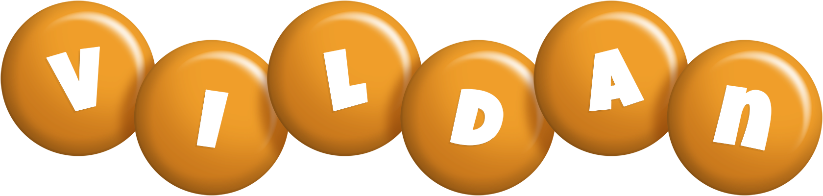 Vildan candy-orange logo