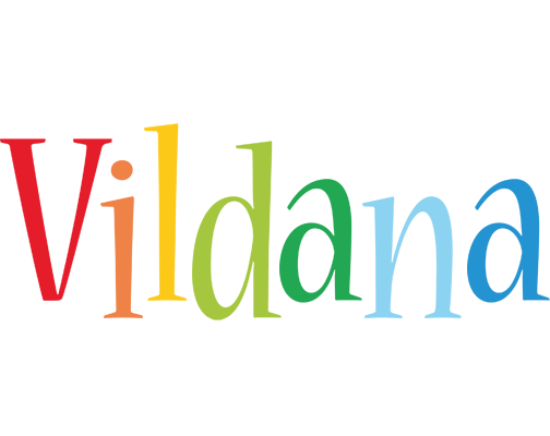 Vildana birthday logo
