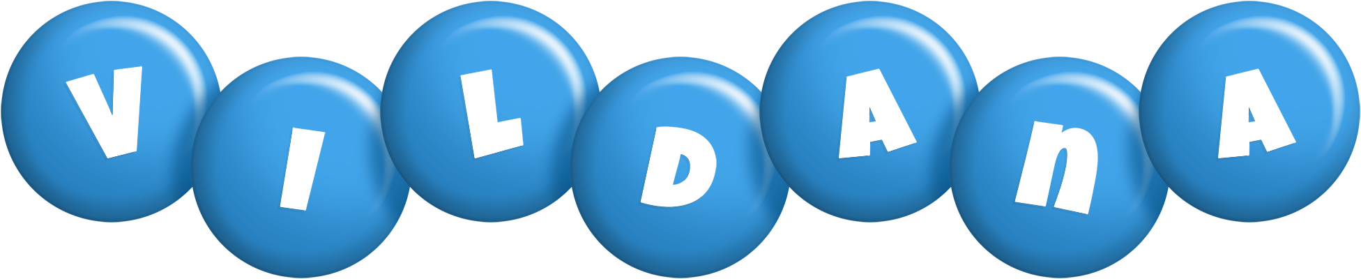 Vildana candy-blue logo