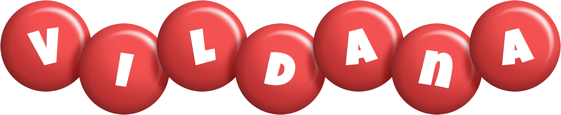 Vildana candy-red logo