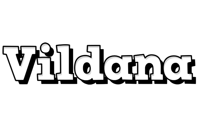Vildana snowing logo