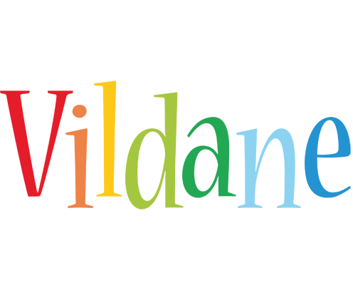 Vildane birthday logo