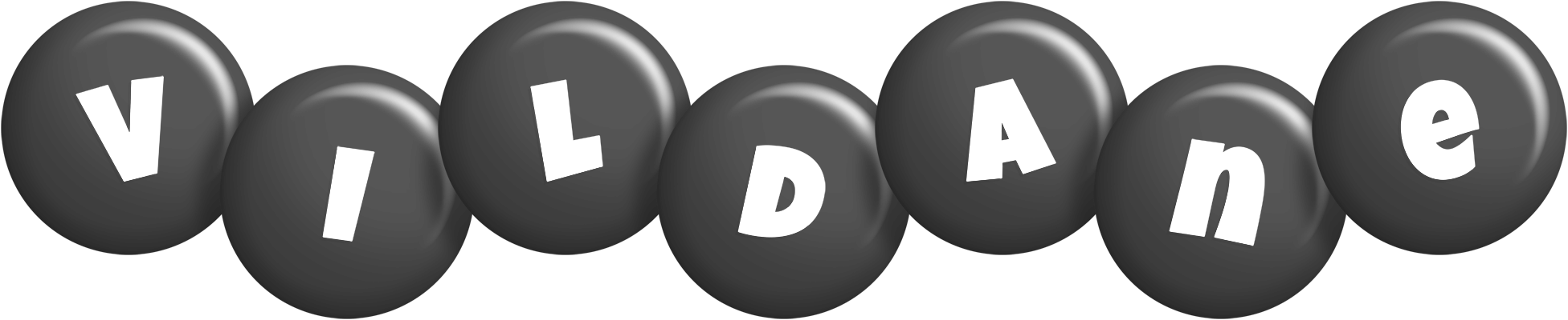 Vildane candy-black logo