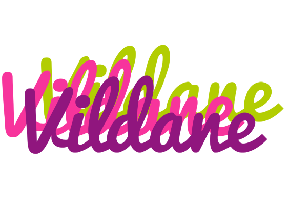 Vildane flowers logo