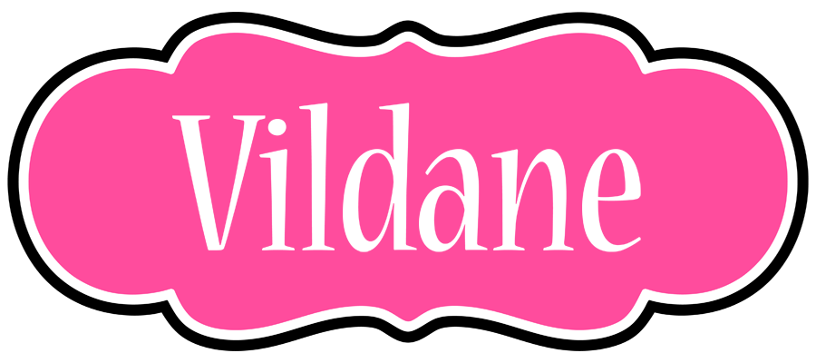 Vildane invitation logo