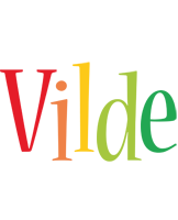 Vilde birthday logo