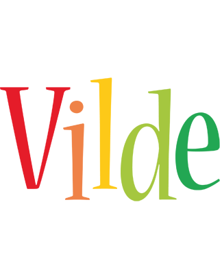 Vilde birthday logo