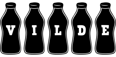 Vilde bottle logo