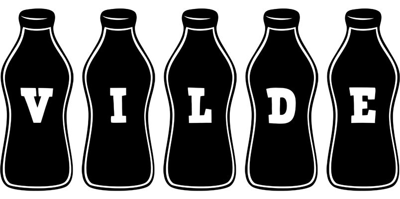 Vilde bottle logo
