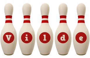 Vilde bowling-pin logo