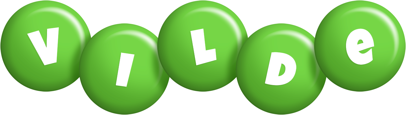 Vilde candy-green logo