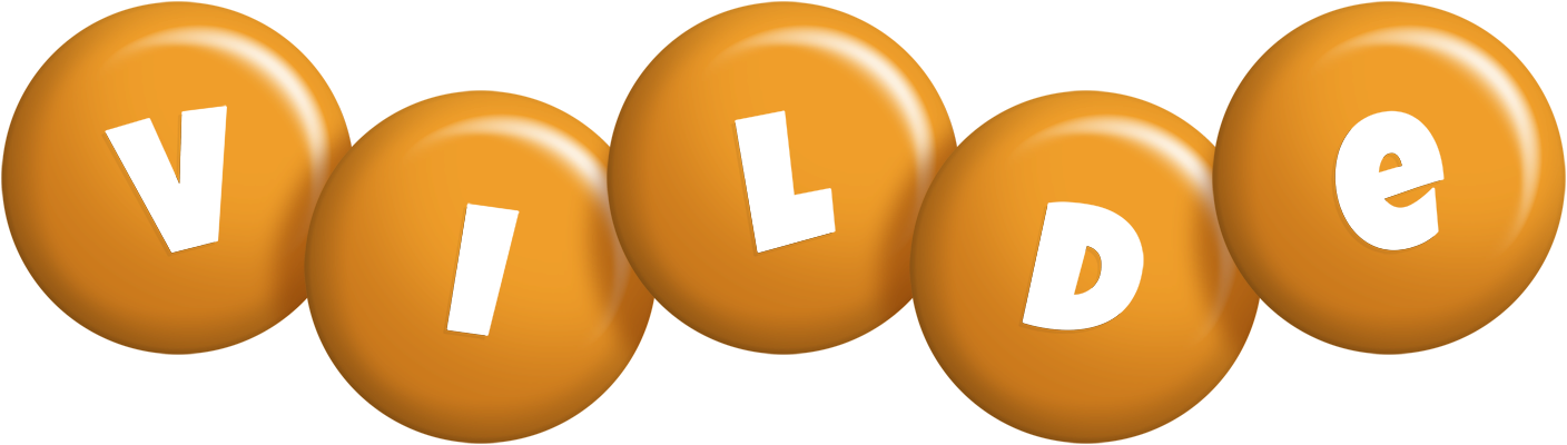 Vilde candy-orange logo