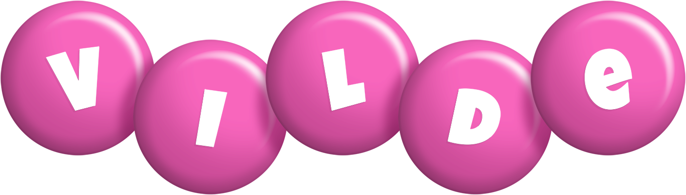 Vilde candy-pink logo