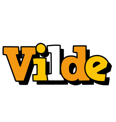 Vilde cartoon logo