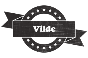 Vilde grunge logo