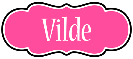 Vilde invitation logo