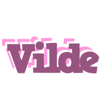 Vilde relaxing logo