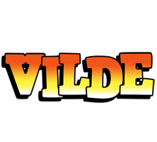 Vilde sunset logo