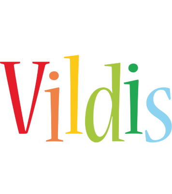 Vildis birthday logo