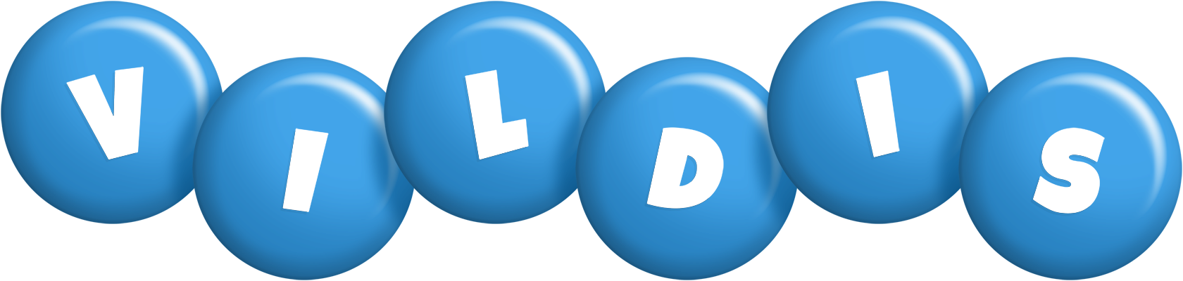 Vildis candy-blue logo