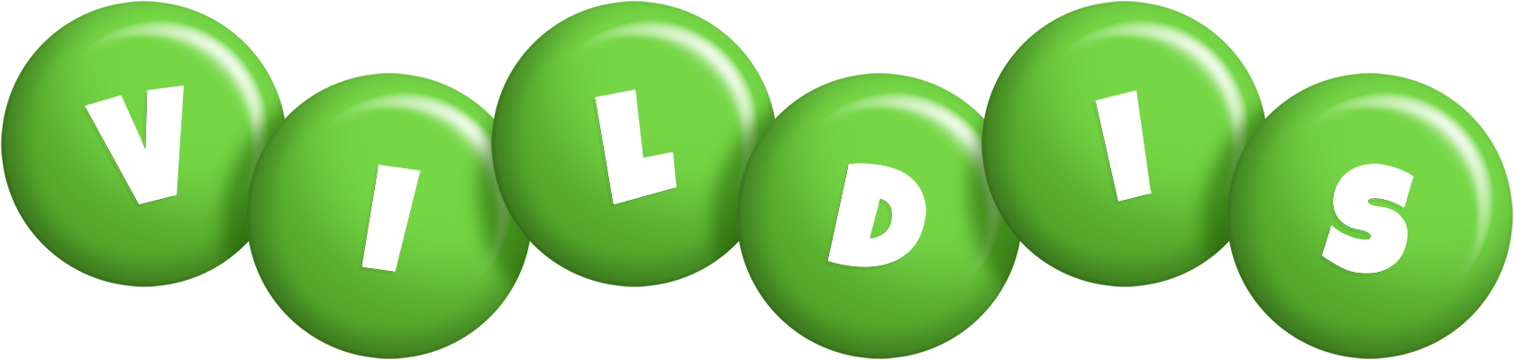 Vildis candy-green logo