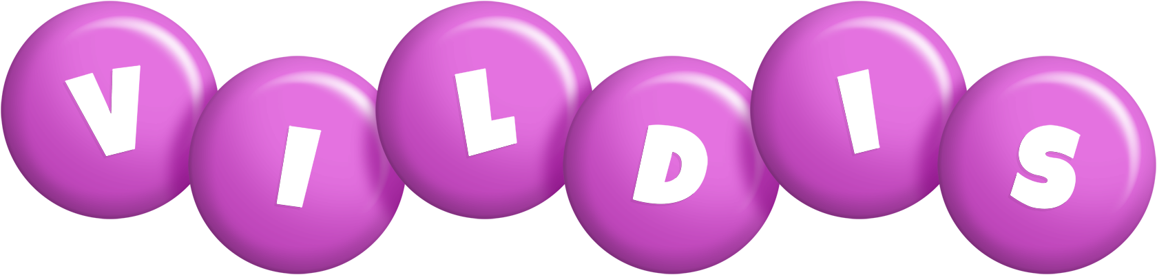 Vildis candy-purple logo