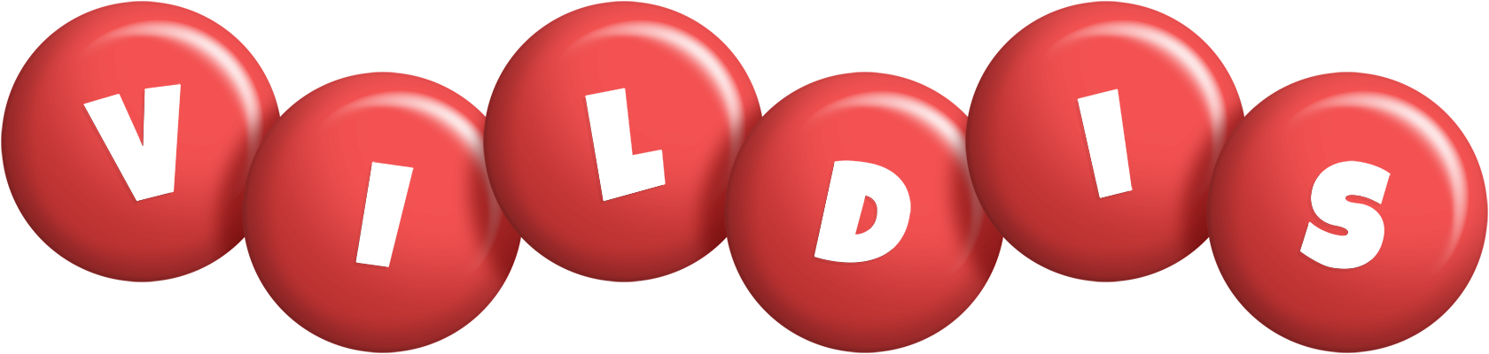Vildis candy-red logo