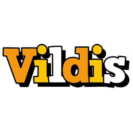 Vildis cartoon logo