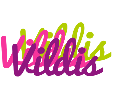 Vildis flowers logo